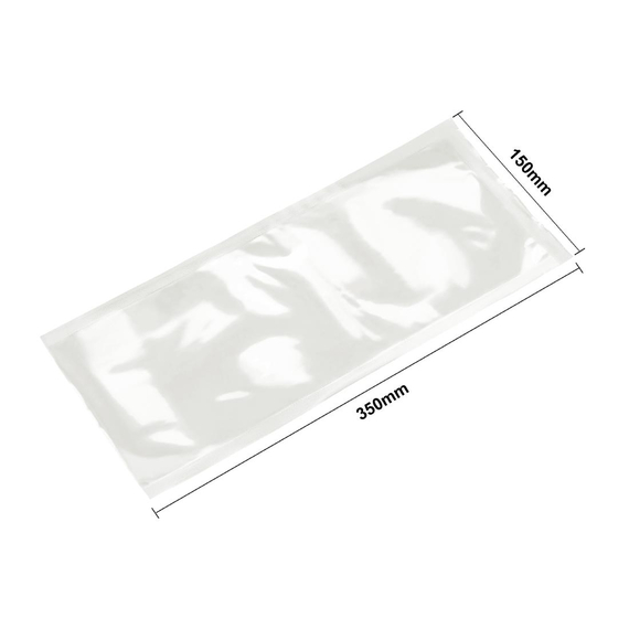Vogue kompostierbare Kammer-Vakuumverpackungsbeutel 150x350mm (100 Stück) 3 Vogue kompostierbare Kammer-Vakuumverpackungsbeutel 150x350mm (100 Stück)