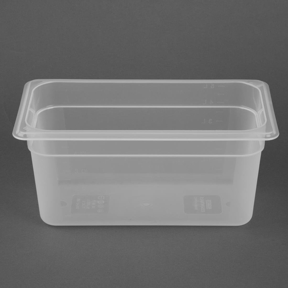 Nisbets Essentials Polypropylen 1/3 Gastronorm-Behälter 150mm 4 Nisbets Essentials Polypropylen 1/3 Gastronorm-Behälter 150mm