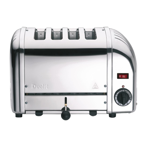 Dualit Toaster 40352 Chrom 4 Schlitze 1 Dualit Toaster 40352 Chrom 4 Schlitze