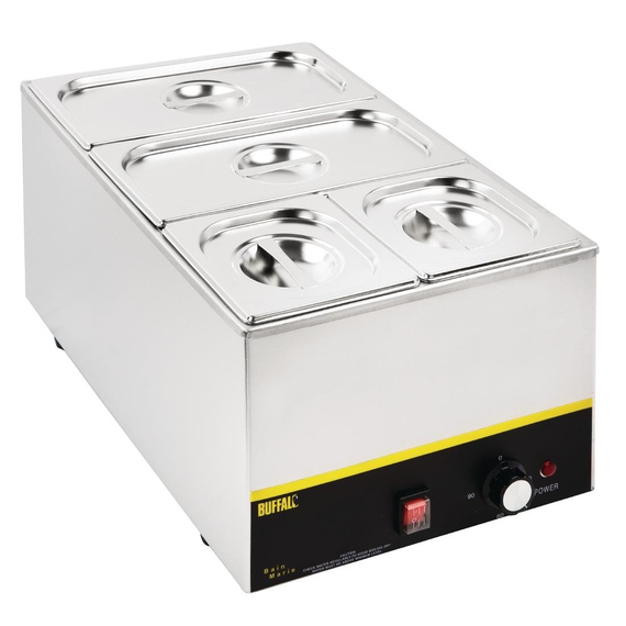 Vogue Edelstahl Gastronorm Behälter Set 2x 1/3 2x 1/6 Mit Deckeln 6 Vogue Edelstahl Gastronorm Behälter Set 2x 1/3 2x 1/6 Mit Deckeln