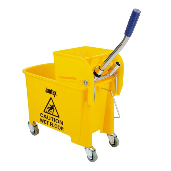 Jantex Moppeimer mit Mopppresse gelb 20L Jantex Moppeimer mit Mopppresse gelb 20L
