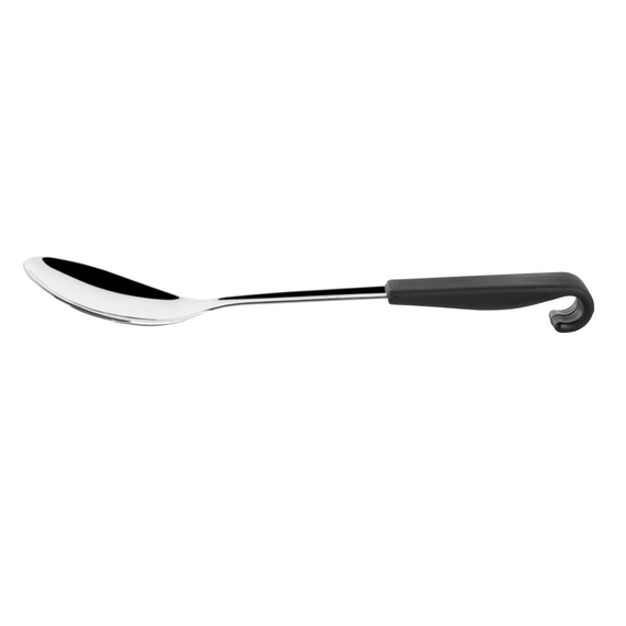 Vogue Servierlöffel mit schwarzem Handgriff 34cm 2 Vogue Servierlöffel mit schwarzem Handgriff 34cm