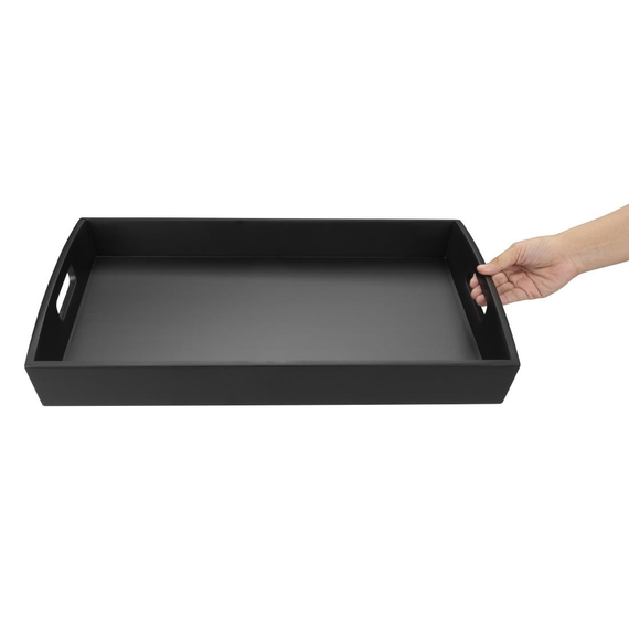 Olympia Bamboo Black Großes Serviertablett 510x350mm 3 Olympia Bamboo Black Großes Serviertablett 510x350mm
