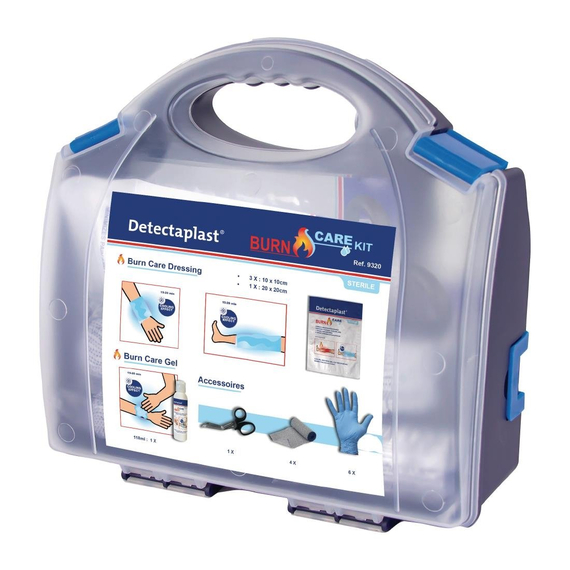 Detectaplast Brandwunden-Pflege-Set Detectaplast Brandwunden-Pflege-Set