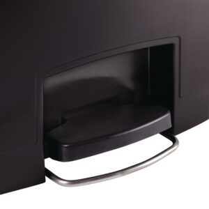 Rubbermaid Slim Jim Front Step Pedaleimer schwarz 50L