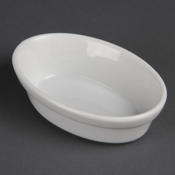 Olympia Whiteware ovale Auflaufformen 14,5cm (6 Stück) Olympia Whiteware ovale Auflaufformen 14,5cm (6 Stück)