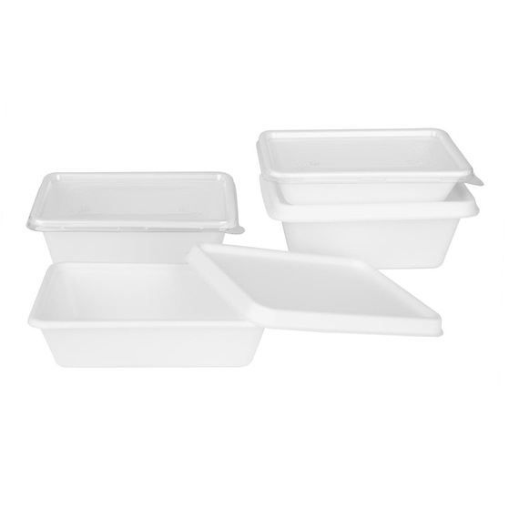 Fiesta Kompostierbare Bagasse Food Container Basen 800ml (100 Stück) 3 Fiesta Kompostierbare Bagasse Food Container Basen 800ml (100 Stück)