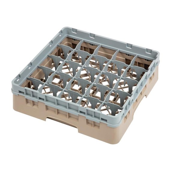Cambro Gläserspülkorb beige mit 25 Fächern max Glashöhe 9,2cm 1 Cambro Gläserspülkorb beige mit 25 Fächern max Glashöhe 9,2cm