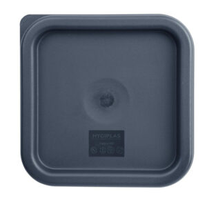 Hygiplas Deckel quadratisch für Vorratsbehälter 1,5 und 3,5L blau