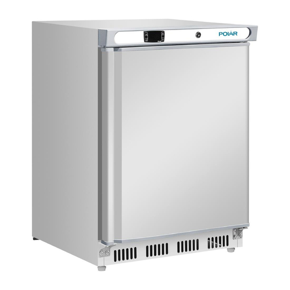 Polar C-Serie Unterbau-Kühlschrank Edelstahl 150Ltr Polar C-Serie Unterbau-Kühlschrank Edelstahl 150Ltr