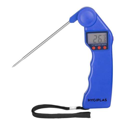 Hygiplas Easytemp Farbcodiertes blaues Thermometer Hygiplas Easytemp Farbcodiertes blaues Thermometer