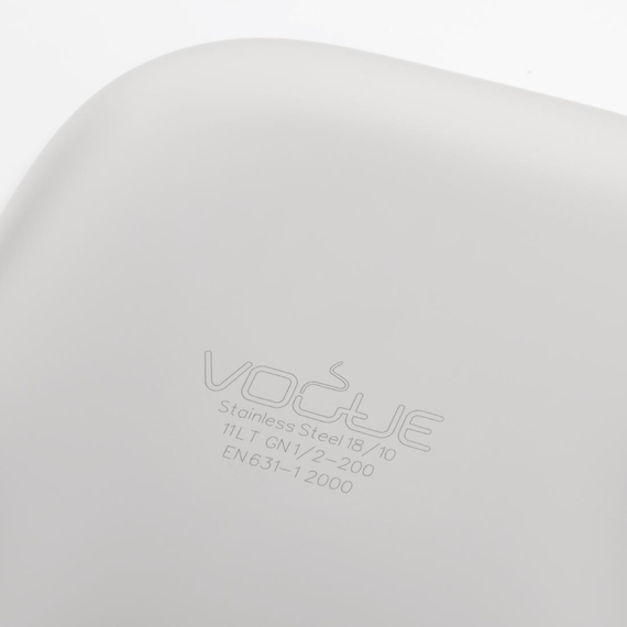 Vogue Strapazierfähiger GN-Behälter 1/2 Edelstahl 200mm 6 Vogue Strapazierfähiger GN-Behälter 1/2 Edelstahl 200mm