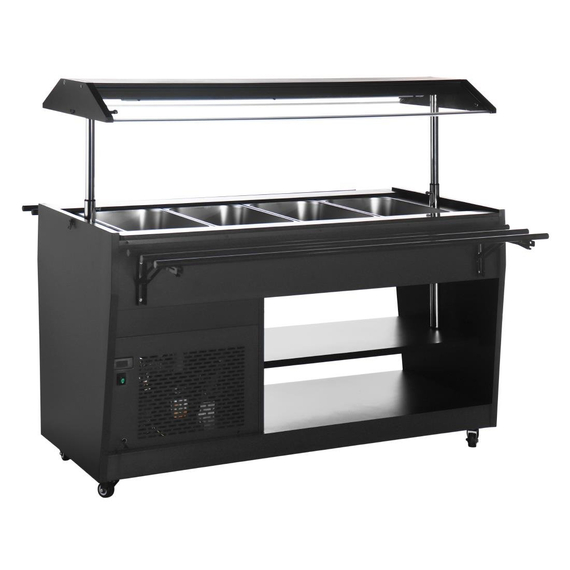 Polar G-Serie Gekühltes Buffet in Schwarz 3 Polar G-Serie Gekühltes Buffet in Schwarz