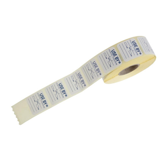 Hygiplas Etikett 25mm Use By (1000 Stück) 4 Hygiplas Etikett 25mm Use By (1000 Stück)