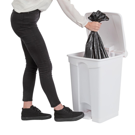 Jantex Küchenpedaleimer weiß 45L 5 Jantex Küchenpedaleimer weiß 45L
