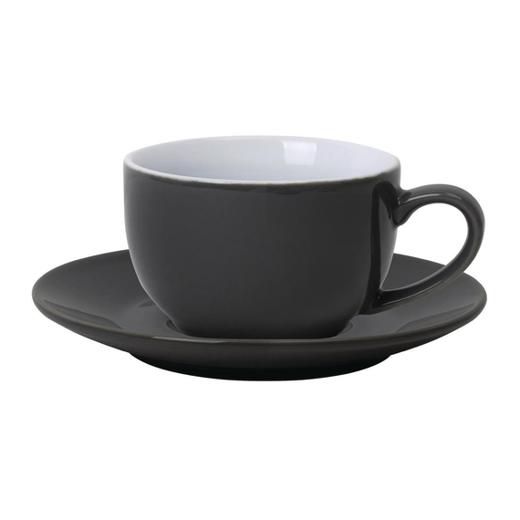 Olympia Cafe Untertassen grau 15,8cm (12 Stück) Olympia Cafe Untertassen grau 15,8cm (12 Stück)