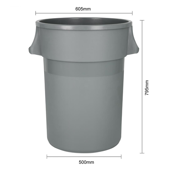 Jantex Hochleistungs-Rundbehälter 160Ltr 5 Jantex Hochleistungs-Rundbehälter 160Ltr