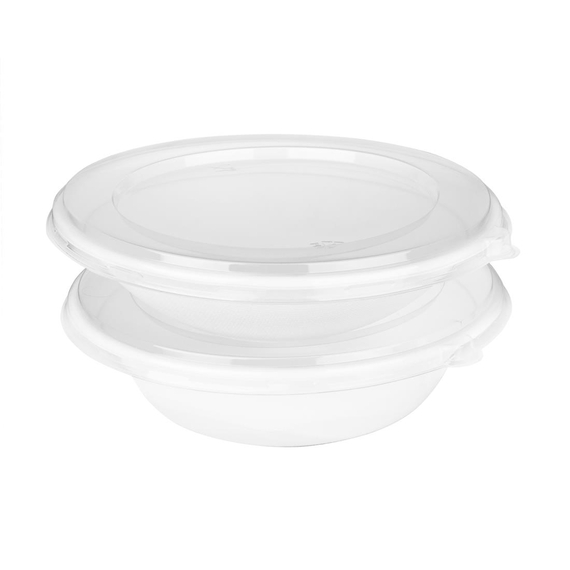 Fiesta kompostierbare Bagasse Poke Bowl Basen 32oz (50 Stück) 4 Fiesta kompostierbare Bagasse Poke Bowl Basen 32oz (50 Stück)