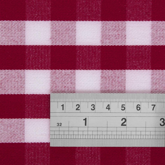Mitre Comfort Gingham Tischdecke rot-weiß kariert 132cm Mitre Comfort Gingham Tischdecke rot-weiß kariert 132cm
