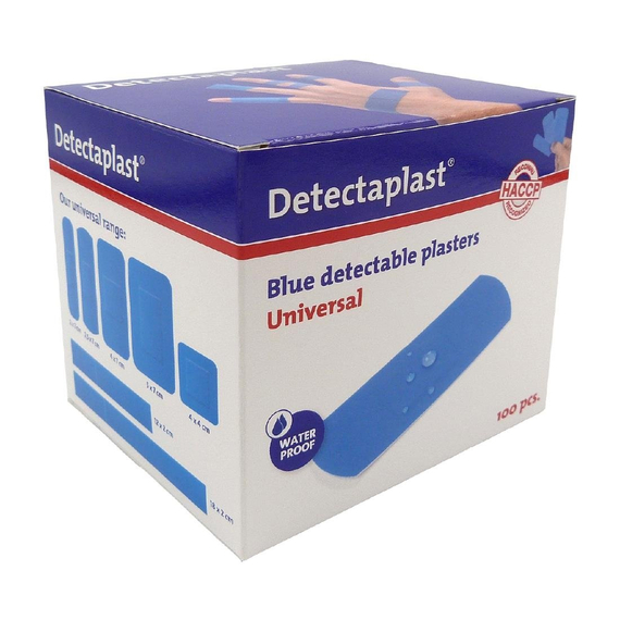 Detectaplast wasserdichtes Pflaster 25x72mm (100 Stück) Detectaplast wasserdichtes Pflaster 25x72mm (100 Stück)