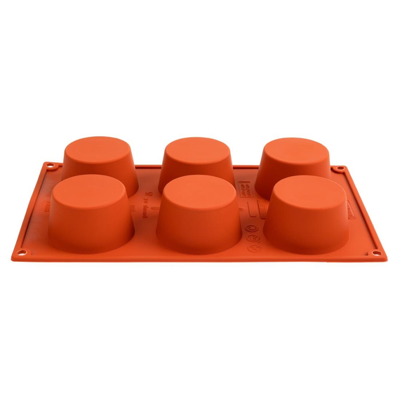 Pavoni Formaflex Muffinform Silikon 6 Muffins 4 Pavoni Formaflex Muffinform Silikon 6 Muffins