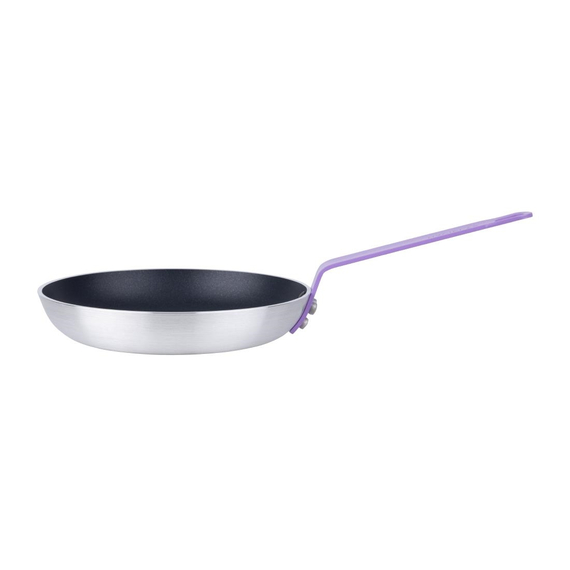 Hygiplas Teflon Platinum Plus antihaftbeschichtete Bratpfanne 240mm grün lila 1 Hygiplas Teflon Platinum Plus antihaftbeschichtete Bratpfanne 240mm grün lila