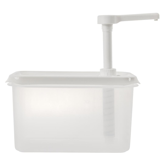 Araven Saucenspender mit Pumpe 1/4 GN 3 Araven Saucenspender mit Pumpe 1/4 GN