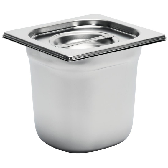 Gastro M Edelstahl GN-Behälter 20cm GN1/6 1 Gastro M Edelstahl GN-Behälter 20cm GN1/6