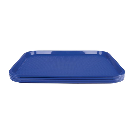 Olympia Kristallon Fast-Food-Tablett blau 41,5 x 30,5cm 3 Olympia Kristallon Fast-Food-Tablett blau 41,5 x 30,5cm