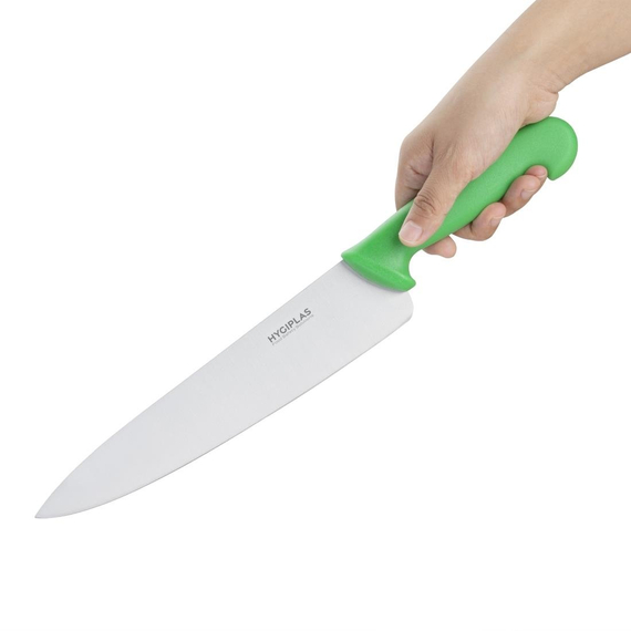 Hygiplas Kochmesser 25cm grün 1 Hygiplas Kochmesser 25cm grün