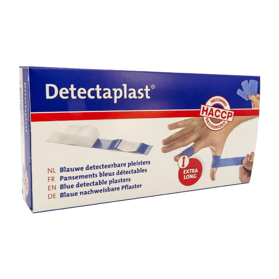 Detectaplast wasserfestes Pflaster 18 x 2 cm (100 Stück) 1 Detectaplast wasserfestes Pflaster 18 x 2 cm (100 Stück)