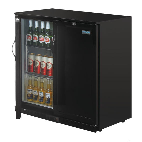 Polar Serie G Barkühlschrank mit 2 verdeckten Klapptüren 208L 3 Polar Serie G Barkühlschrank mit 2 verdeckten Klapptüren 208L