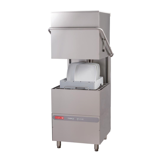 Gastro M Haubenspülmaschine Maestro 400V mit Ablaufpumpe, Dosierpumpe für Geschirrspülmittel und Klarspüler 1 Gastro M Haubenspülmaschine Maestro 400V mit Ablaufpumpe, Dosierpumpe für Geschirrspülmittel und Klarspüler