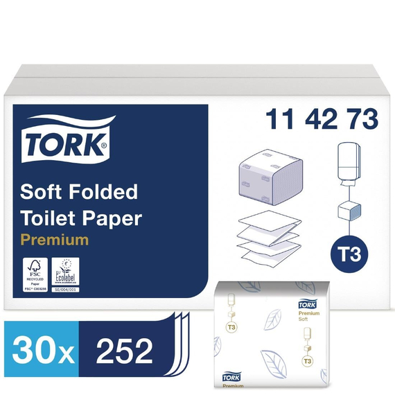 Tork Großverpackung Toilettenpapier weiß (30 Stück) Tork Großverpackung Toilettenpapier weiß (30 Stück)