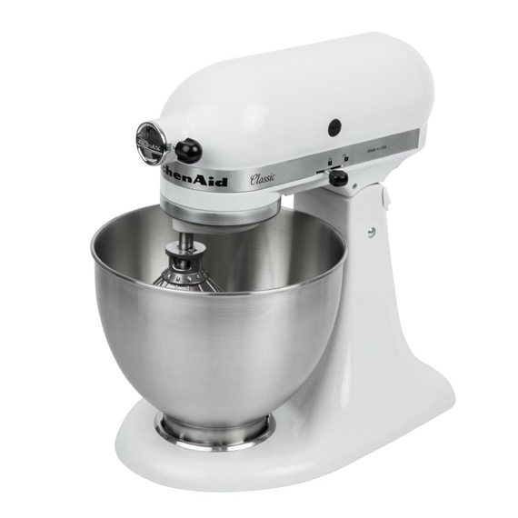 KitchenAid Classic Küchenmaschine K45 weiß 4,3L 5K45SSEWH 2 KitchenAid Classic Küchenmaschine K45 weiß 4,3L 5K45SSEWH