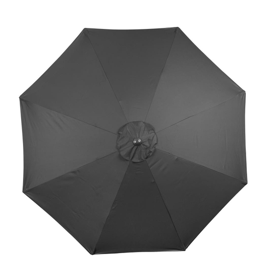 Bolero Sevilla Runder Sonnenschirm 3m Durchmesser Schwarz 4 Bolero Sevilla Runder Sonnenschirm 3m Durchmesser Schwarz