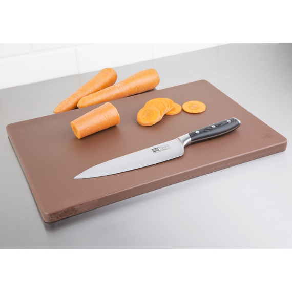 Hygiplas LDPE extra dickes Schneidebrett braun 45x30x2cm 2 Hygiplas LDPE extra dickes Schneidebrett braun 45x30x2cm