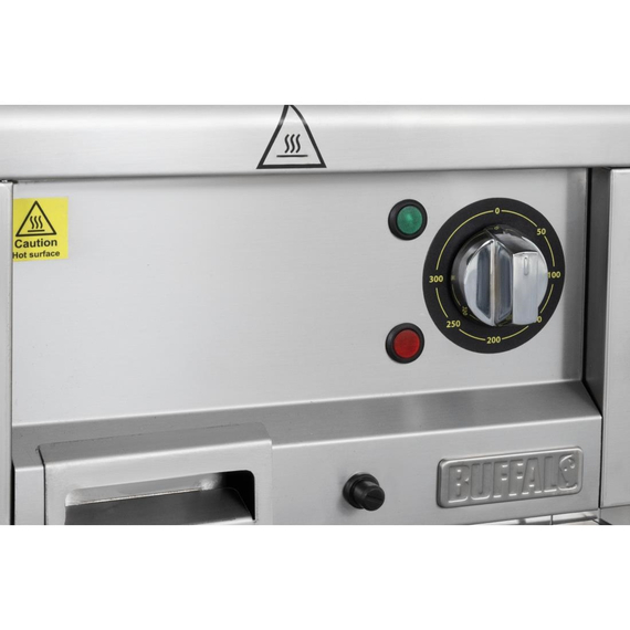 Elektrische Grillplatte der Buffalo 600-Serie, 400 mm 6 Elektrische Grillplatte der Buffalo 600-Serie, 400 mm