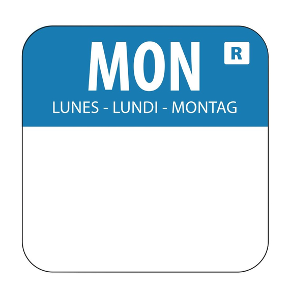 Vogue Etikettenset 2,5cm mit Edelstahlspender 2 Vogue Etikettenset 2,5cm mit Edelstahlspender