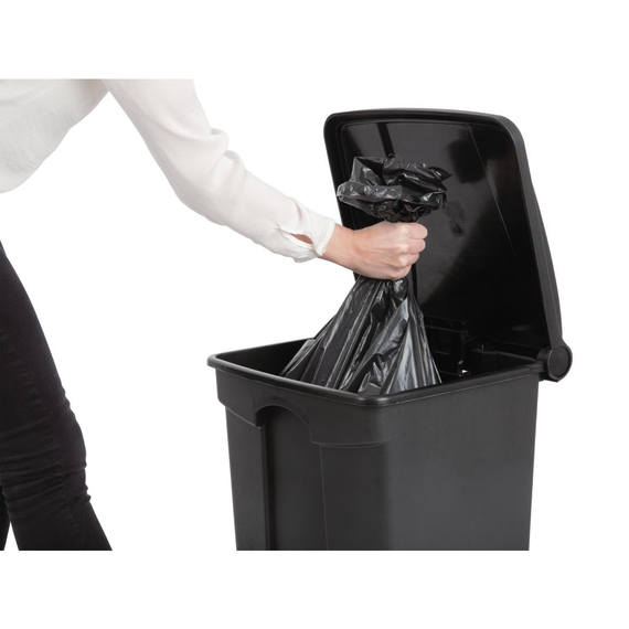 Jantex Küchenpedaleimer schwarz 45L 5 Jantex Küchenpedaleimer schwarz 45L