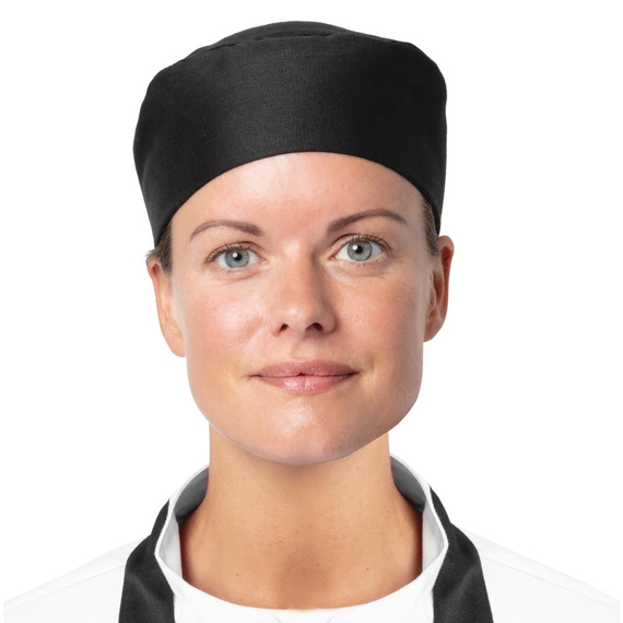 Nisbets Essentials Kochmütze schwarz - Einheitsgröße (2 Stück) 1 Nisbets Essentials Kochmütze schwarz - Einheitsgröße (2 Stück)