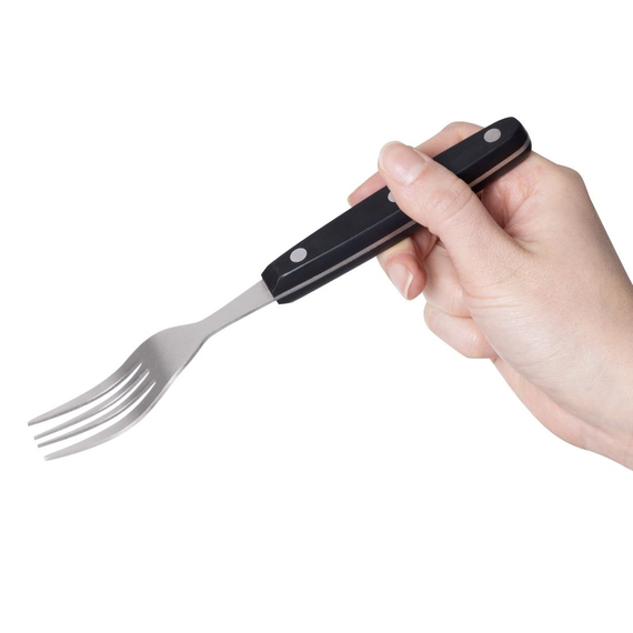 Olympia Steakgabeln mit schwarzem Griff (12 Stück) 5 Olympia Steakgabeln mit schwarzem Griff (12 Stück)