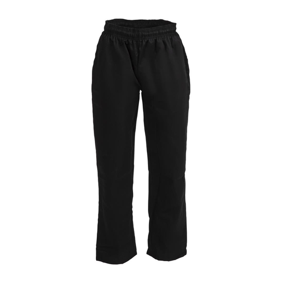 Whites Vegas Unisex Kochhose Polycotton Schwarz S (5 Stück) 1 Whites Vegas Unisex Kochhose Polycotton Schwarz S (5 Stück)