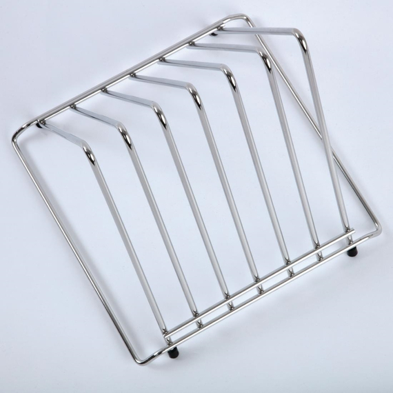 Hygiplas Edelstahl Ständer für 6 Schneidebretter 1 Hygiplas Edelstahl Ständer für 6 Schneidebretter