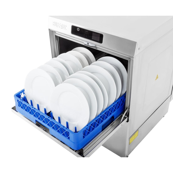 Buffalo Digital Geschirrspüler für den Einbau mit Ablaufpumpe 500mm Korb 3,6kW 8 Buffalo Digital Geschirrspüler für den Einbau mit Ablaufpumpe 500mm Korb 3,6kW
