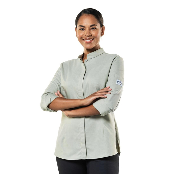 Chaud Devant Nordic Green Damen Kochjacke Größe S Chaud Devant Nordic Green Damen Kochjacke Größe S
