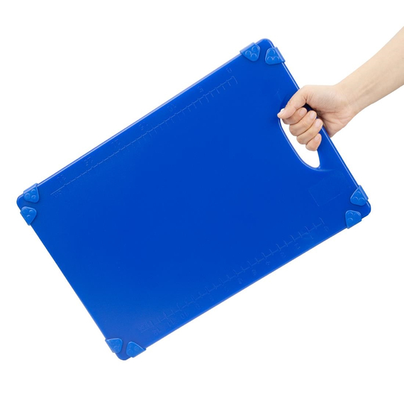 Hygiplas Commercial Grip Schneidebrett Blau 458x306mm 3 Hygiplas Commercial Grip Schneidebrett Blau 458x306mm