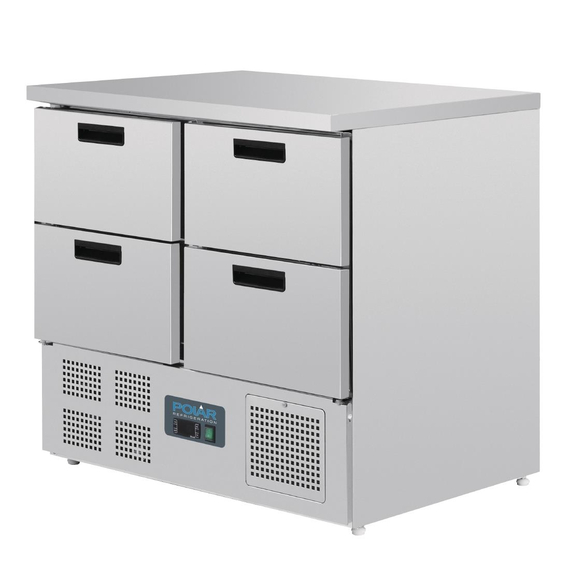 Polar Serie G Kühltisch mit 4 Schubladen 240L 1 Polar Serie G Kühltisch mit 4 Schubladen 240L