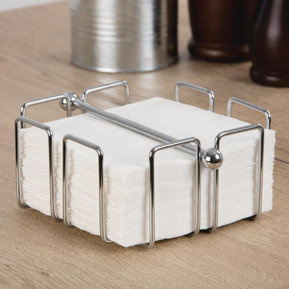 Olympia Cocktail-Serviettenhalter mit Gewicht 14 x 14cm 5 Olympia Cocktail-Serviettenhalter mit Gewicht 14 x 14cm