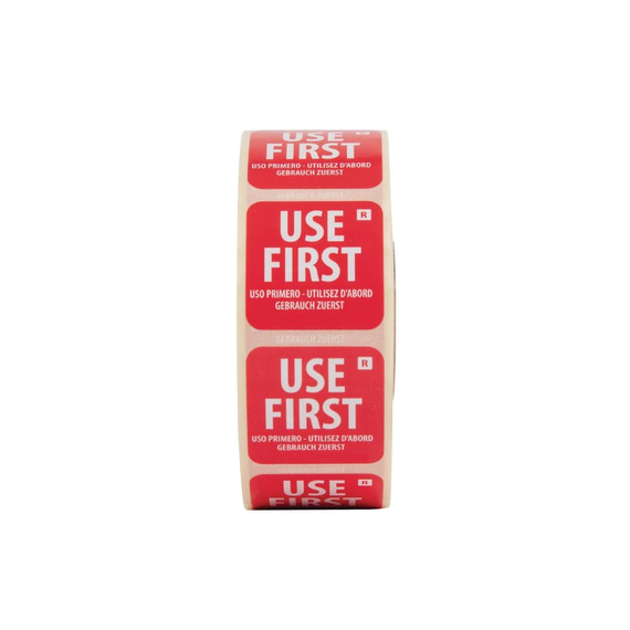 Hygiplas Etikett 25mm Use First (1000 Stück) 1 Hygiplas Etikett 25mm Use First (1000 Stück)
